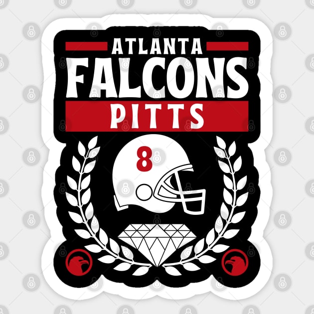 Atlanta Falcons Pitts 8 Edition 2 Sticker by Astronaut.co